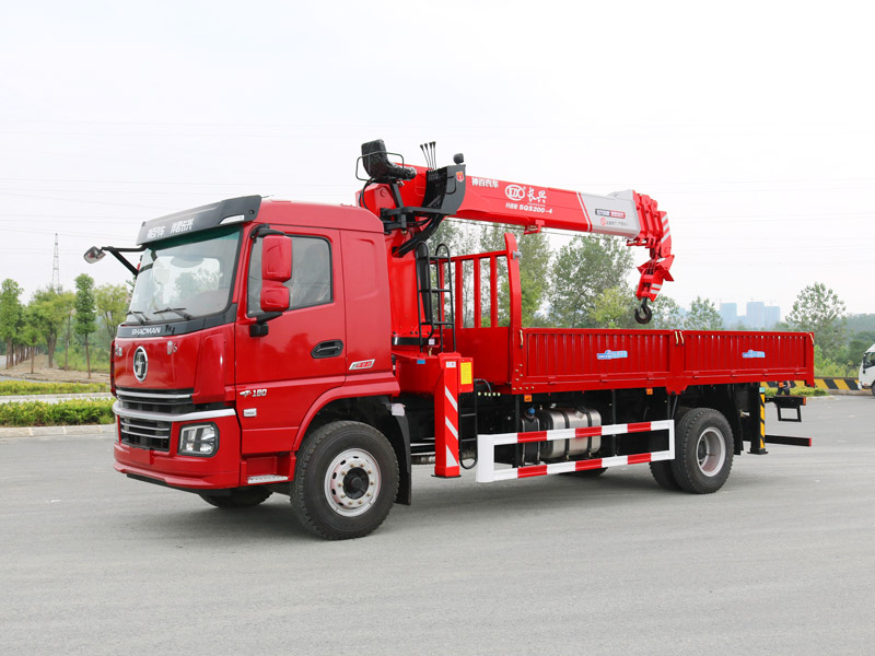 陜汽軒德翼6+長興8噸吊機，打造高端隨車吊