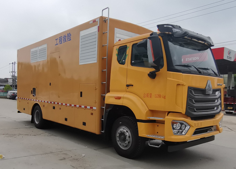 重汽200kw裝備型救險車