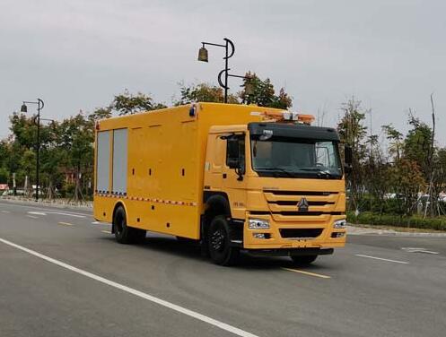 重汽3000方大流量排水搶險車